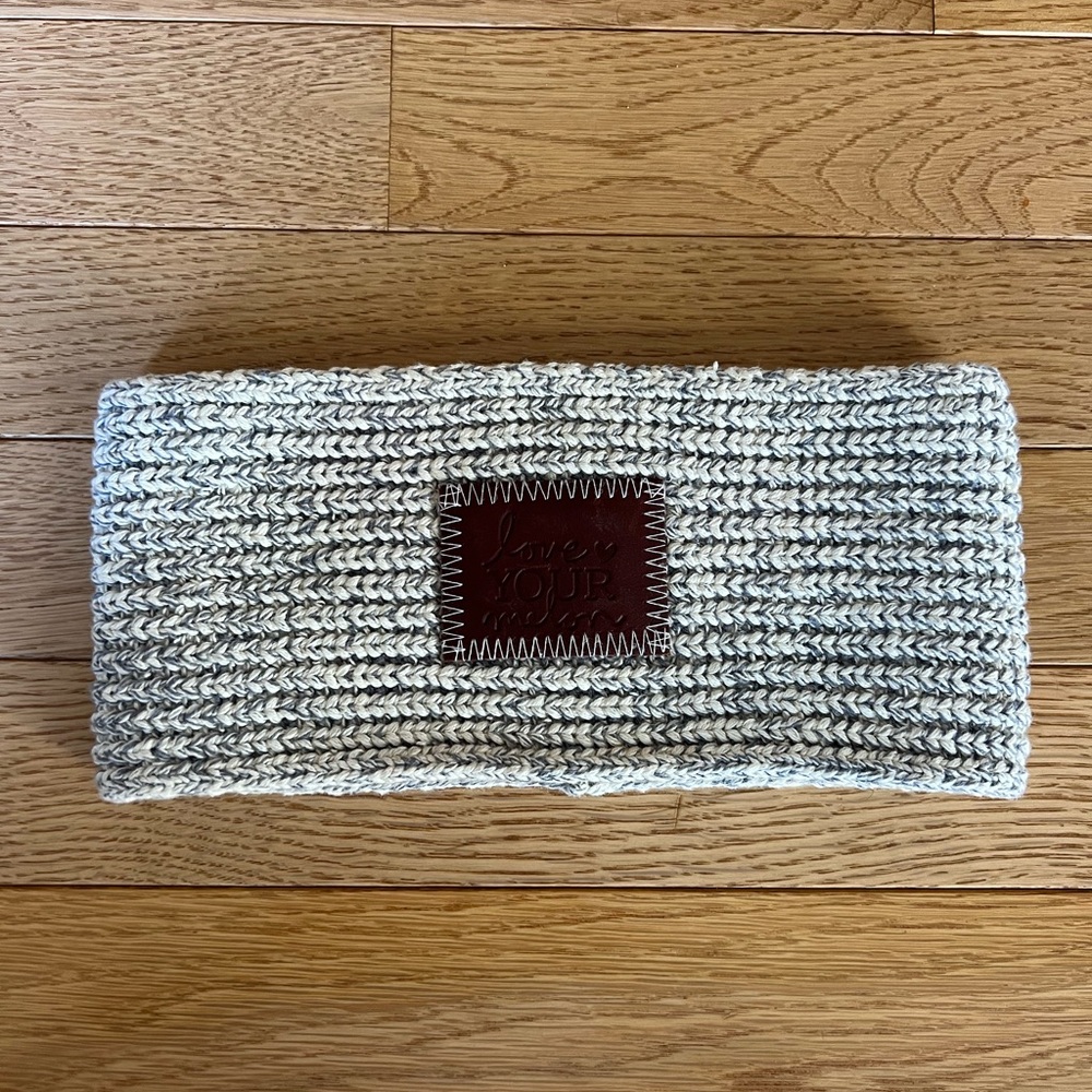 Love your melon speckled knit headband